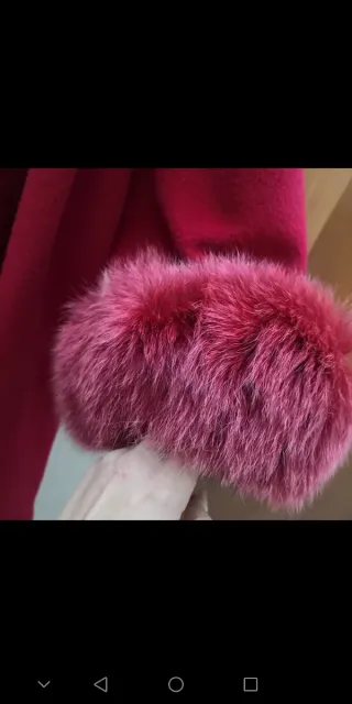 Cappotto vintage con pelliccia