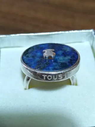 Anillo Tous Plata Lapislázuli