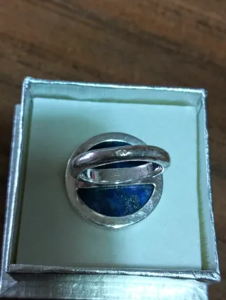 Anillo Tous Plata Lapislázuli