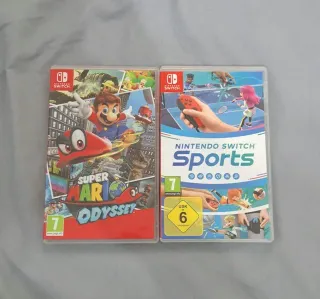Super Mario Odyssey + Nintendo Switch Sports