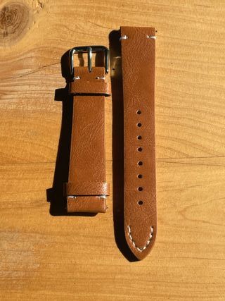 Cinturino Orologio pelle Marrone Chiaro 18mm