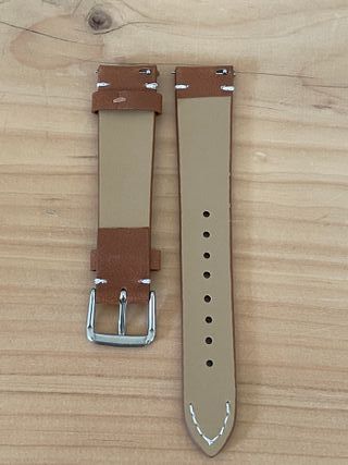 Cinturino Orologio pelle Marrone Chiaro 18mm