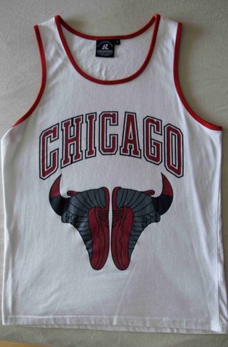 Camiseta Tirantes Chicago Bulls AZ Talla XL
