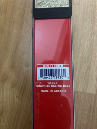 Esquís Head Radial SC con bastones