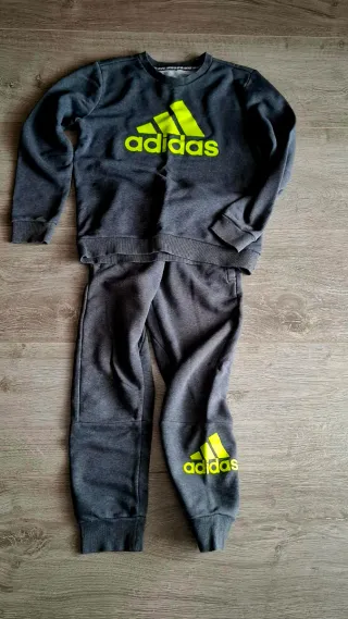 Chándal Adidas Gris y Amarillo