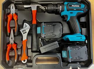 Taladro 48V y Set de Herramientas , Kit Completo
