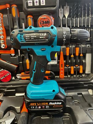 Taladro 48V y Set de Herramientas , Kit Completo