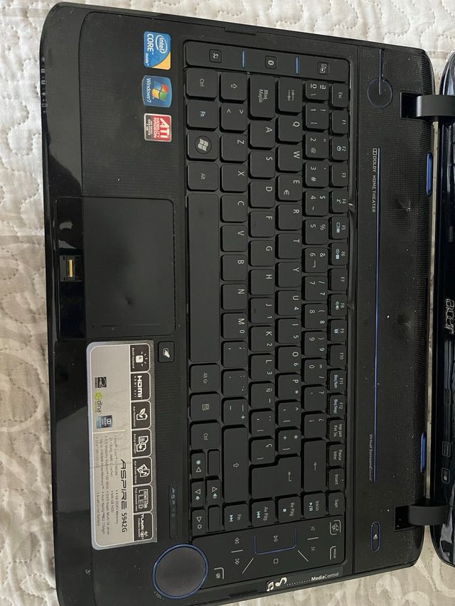 Portátil Acer Negro