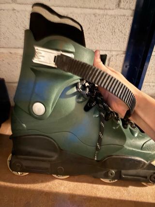 Patines en línea verdes talla 39