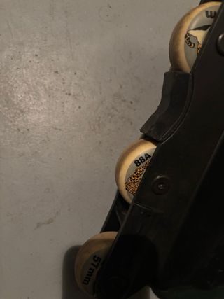 Patines en línea verdes talla 39