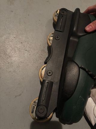 Patines en línea verdes talla 39