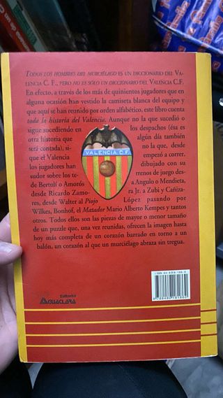Diccionario Valencia C.F. Todos los hombres.