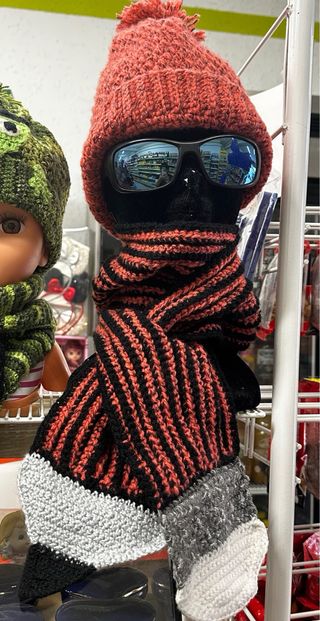 Set di cappelli all'uncinetto per ragazze