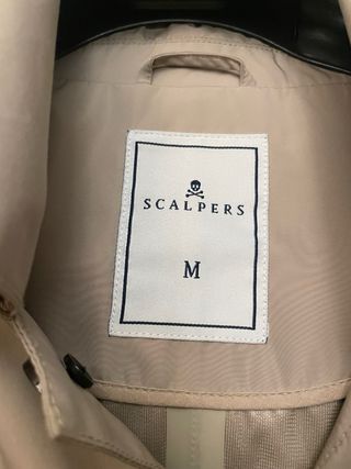 Gabardina Scalpers Beige Talla M