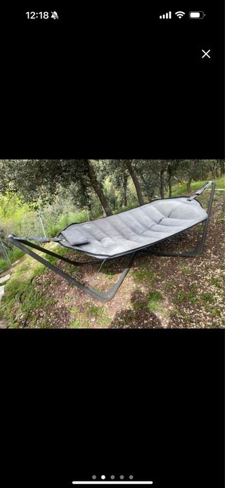 Amaca robusta con supporto in ferro