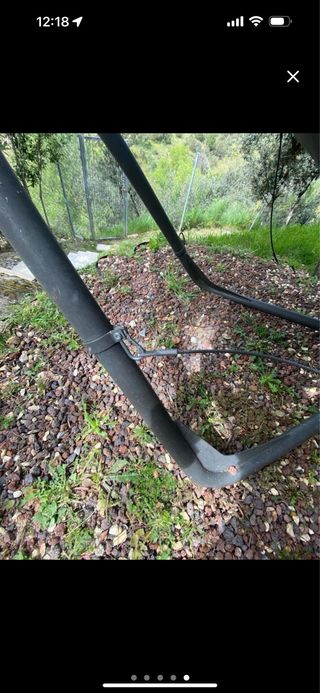 Amaca robusta con supporto in ferro