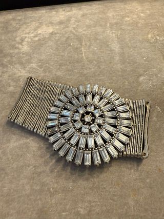 Pulsera Zara Plata con Cristales