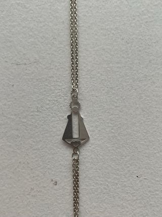 Pulsera Virgen de Covadonga Plata