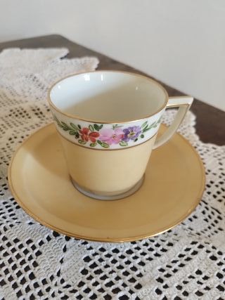 Coppia Tazzine Royal Copenhagen Floreale