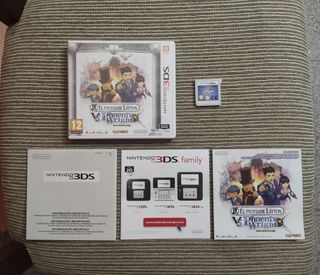 El Profesor Layton vs Phoenix Wright Nintendo 3DS
