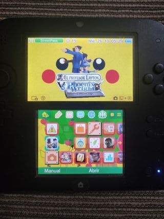 El Profesor Layton vs Phoenix Wright Nintendo 3DS