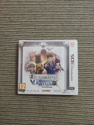 El Profesor Layton vs Phoenix Wright Nintendo 3DS