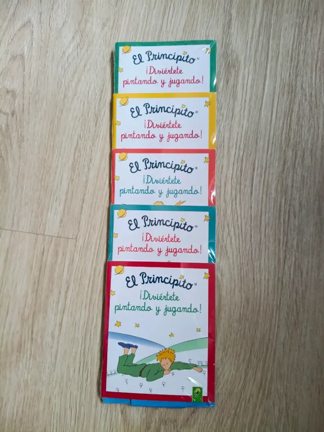 El Principito ¡Diviértete pintando y jugando!