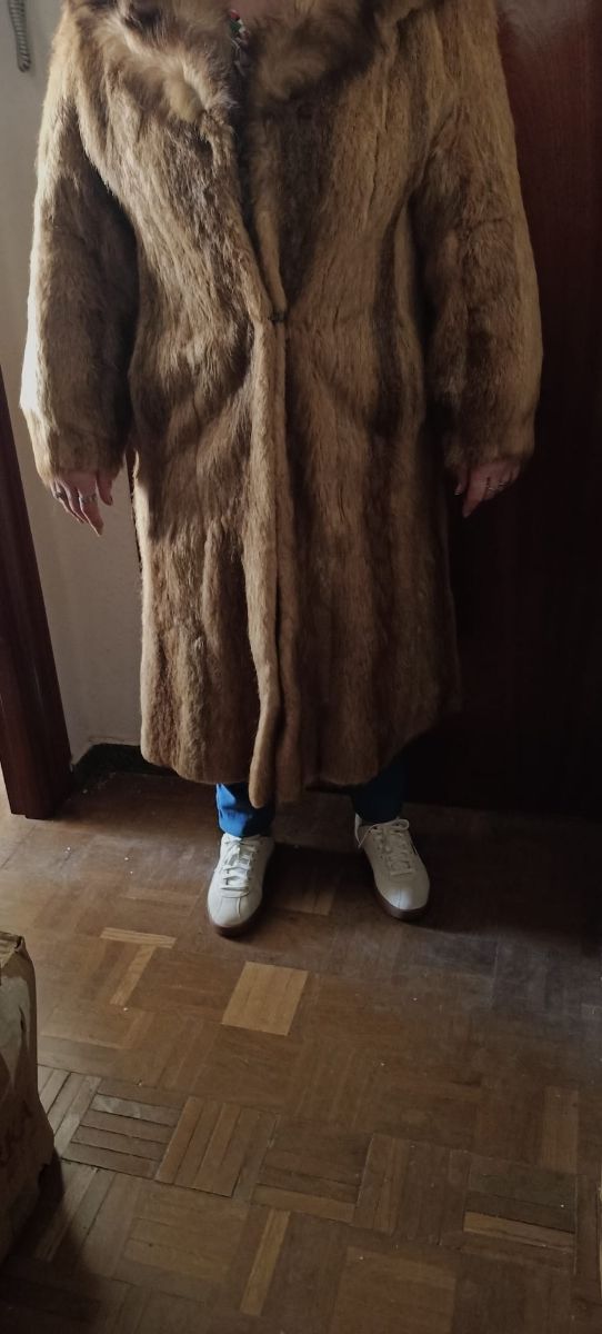 Abrigo Piel Auténtica Talla M-L