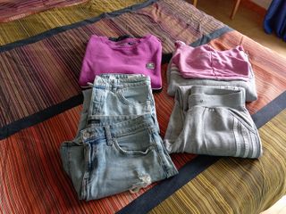Lote Ropa: Sudadera, Chándal y Vaqueros