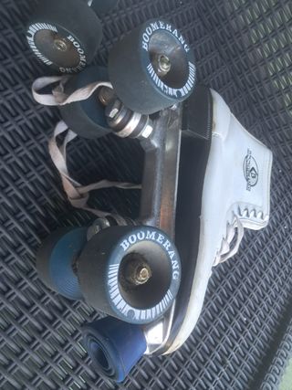 Patines Boomerang 4 Ruedas Blancos