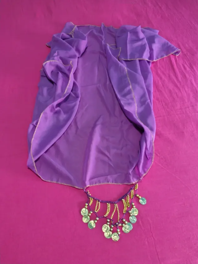 Traje disfraz de danza del vientre (lote de 2)