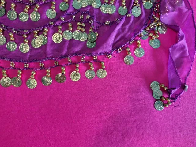 Traje disfraz de danza del vientre (lote de 2)