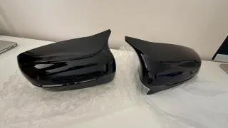 Cubiertas Espejo BMW G30 Negro Brillante