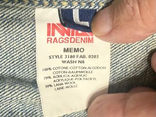 Cazadora Vaquera Indian Rags Talla L