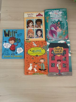 Colección libros variados 8-12 años