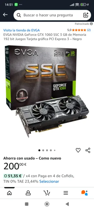 Ordenador Gaming GTX 1060 Intel I5