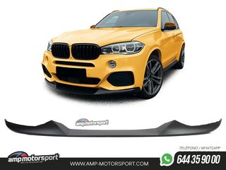 SPOILER DELANTERO PARA BMW X5 F15 2013-2018 NEGRO MATE