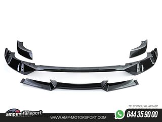 SPOILER DELANTERO PARA BMW X3 G01 2021-- NEGRO BRILLO