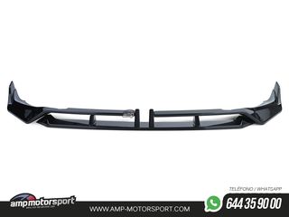 SPOILER DELANTERO PARA BMW X3 G01 2017-2020 NEGRO BRILLO