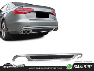 DIFUSOR TRASERO PARA AUDI A4 B8 2007-2011 BERLINA / AVANT