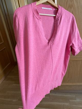 Jersey YAYA rosa  5% lana