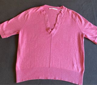 Jersey YAYA rosa  5% lana