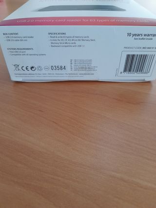 Lettore Schede Memoria Sitecom USB 2.0