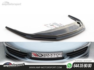 SPOILER DELANTERO DESCATALOGADO PORSCHE 911 CARRERA 991 NEGRO BRILLO