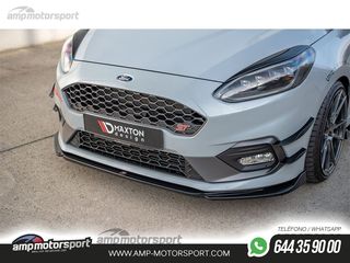SPOILER DELANTERO DESCATALOGADO FORD FIESTA MK8 LOOK CARBONO