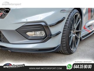 SPOILER DELANTERO DESCATALOGADO FORD FIESTA MK8 LOOK CARBONO