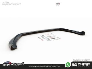 SPOILER DELANTERO DESCATALOGADO FORD FIESTA MK8 LOOK CARBONO