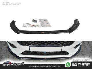 SPOILER DELANTERO DESCATALOGADO FORD FIESTA MK8 LOOK CARBONO