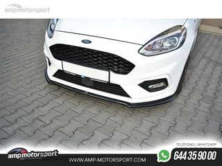 SPOILER DELANTERO DESCATALOGADO FORD FIESTA MK8 LOOK CARBONO