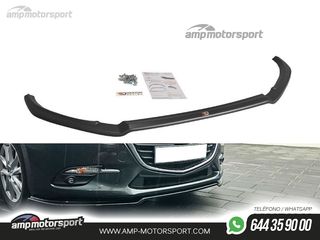 SPOILER DELANTERO DESCATALOGADO MAZDA 3 LOOK CARBONO